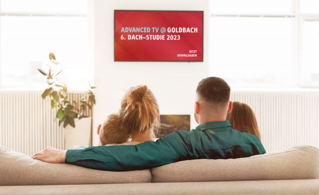 Goldbach Advanced TV DACH-Studie 2023 © Goldbach